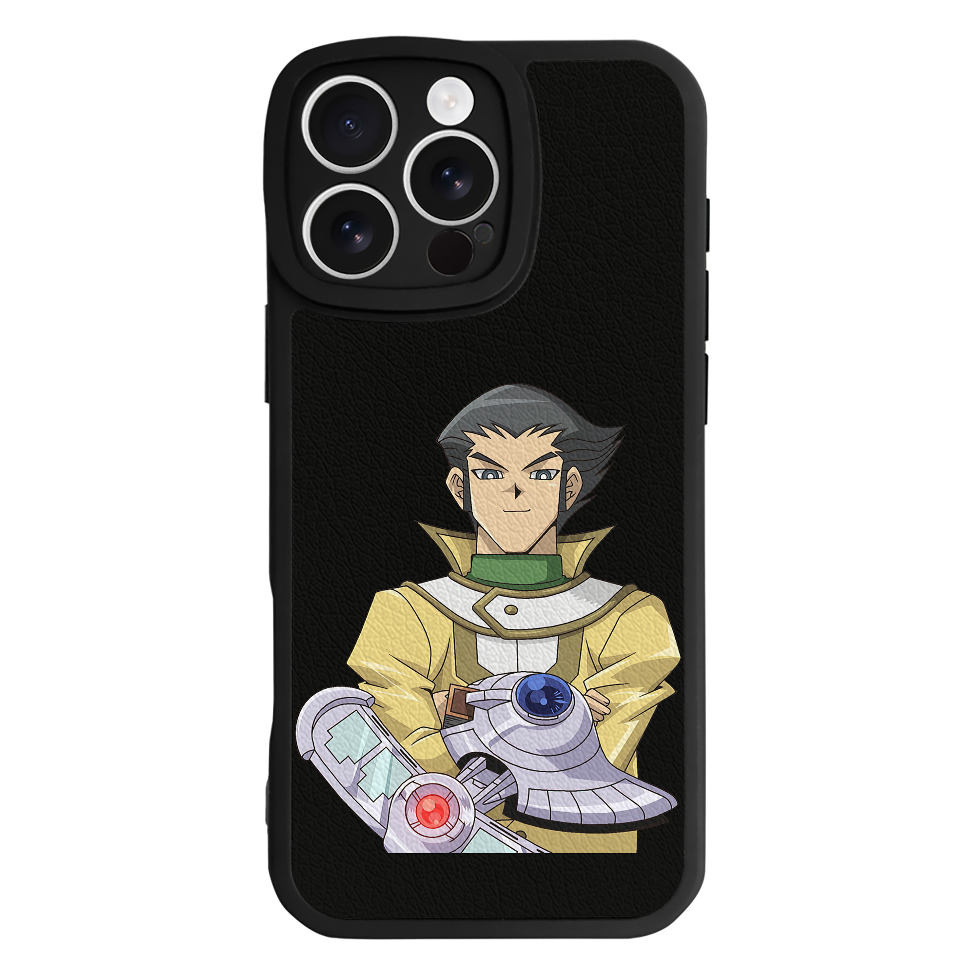 遊☆戯☆王 Yu-Gi-Oh! 【iPhone 16シリーズ対応】シリコンスマホケース（レザー調） 材質：シリコン